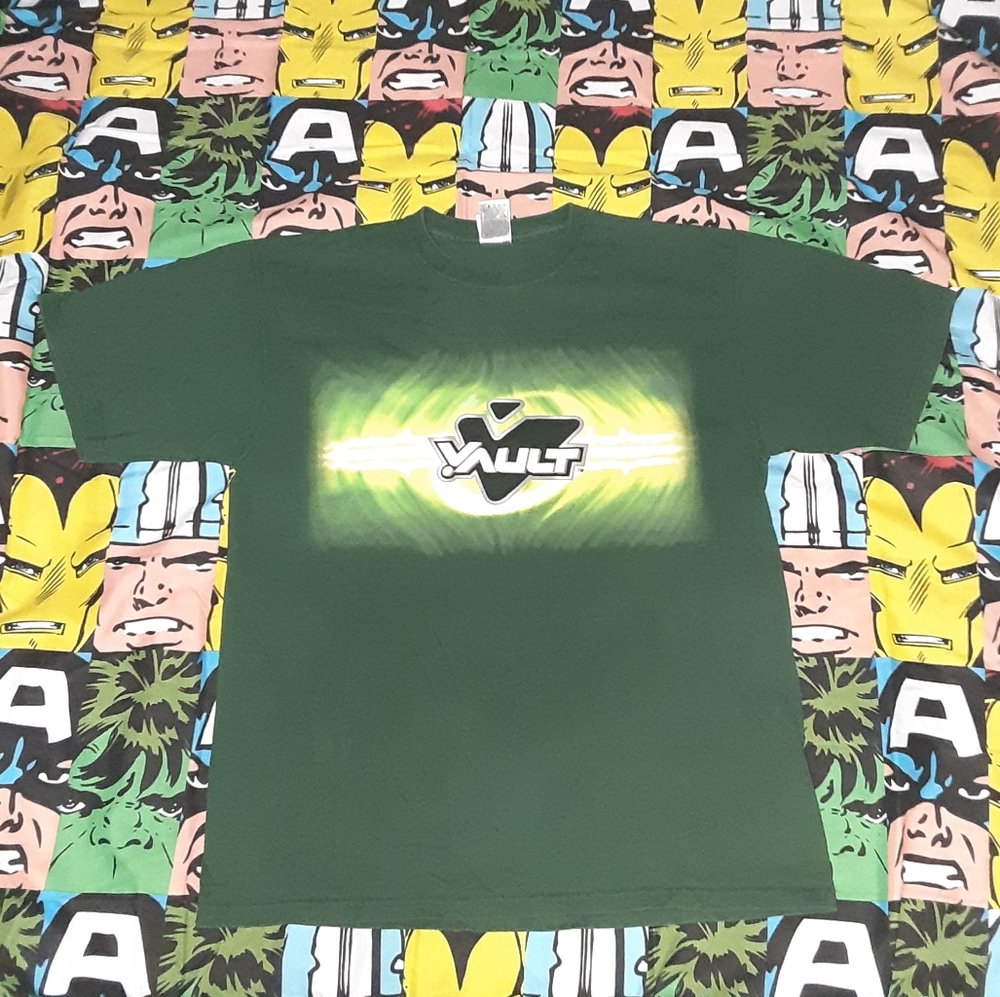 Y2K Vault Energy Drink Vintage Promo Shirt Promotional Tee